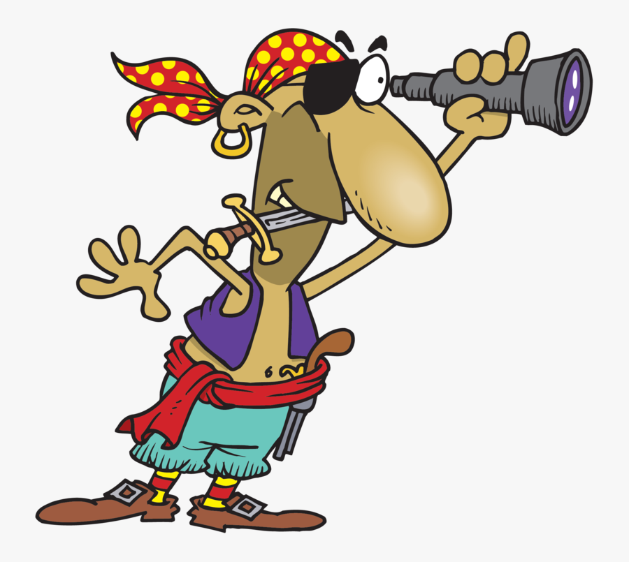 Cartoon Pirates, Transparent Clipart