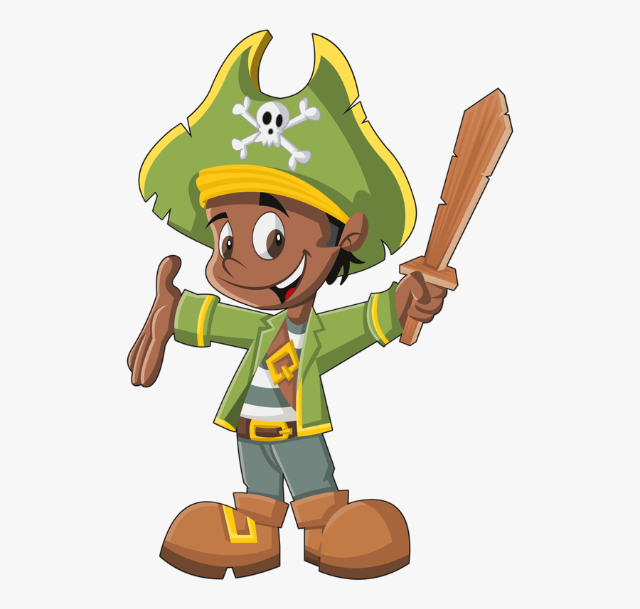 Personnage De Pirate Enfant, Transparent Clipart