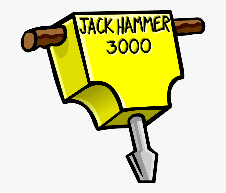 Club Penguin Rewritten Wiki - Jack Hammer Club Penguin, Transparent Clipart