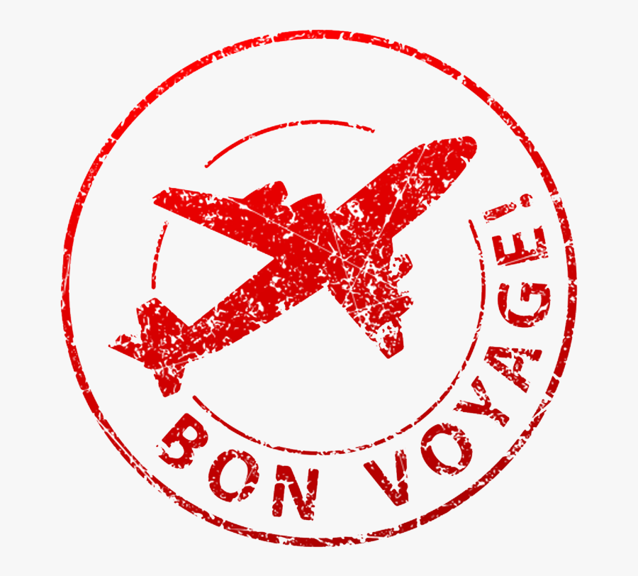 Pass Stamp Png Transparent Images - Transparent Bon Voyage Png, Transparent Clipart