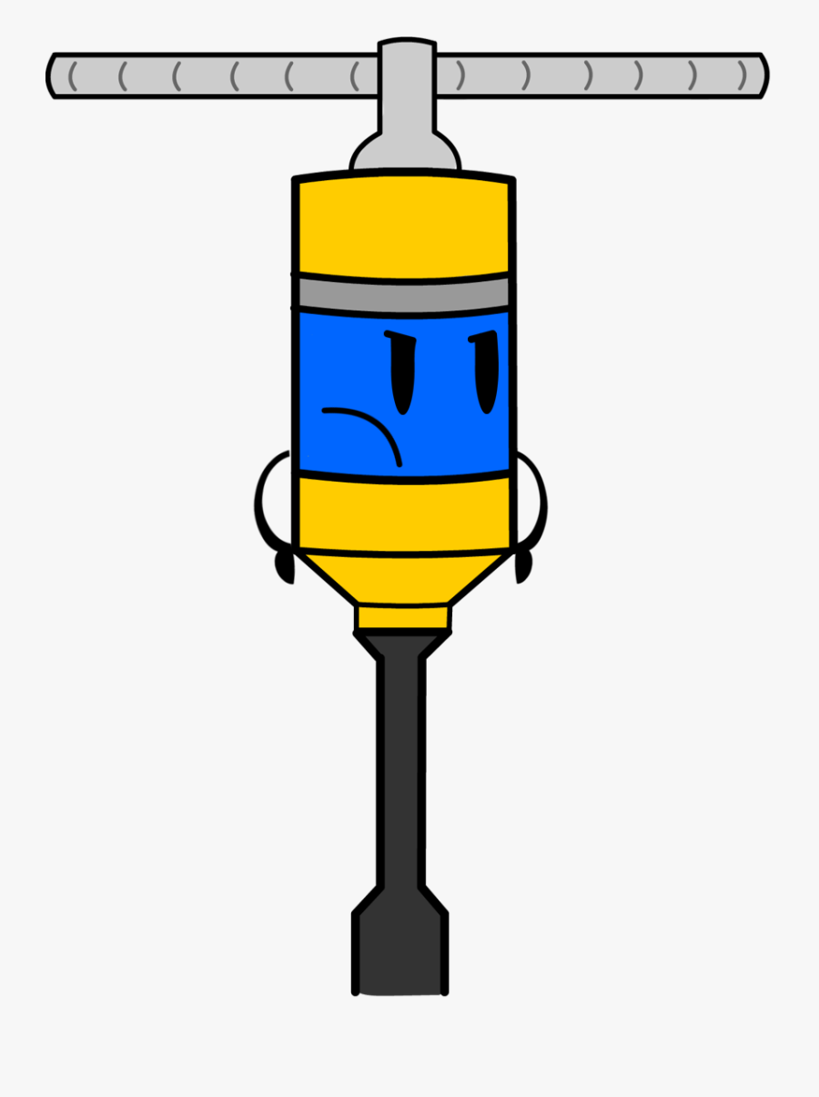 Jack Hammer Png Pic - Jackhammer Bfdi, Transparent Clipart