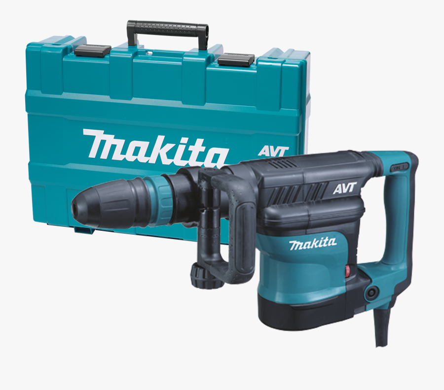 Avt® Demolition Hammer, Accepts Sds‑max Bits - Batterie G Series Makita, Transparent Clipart