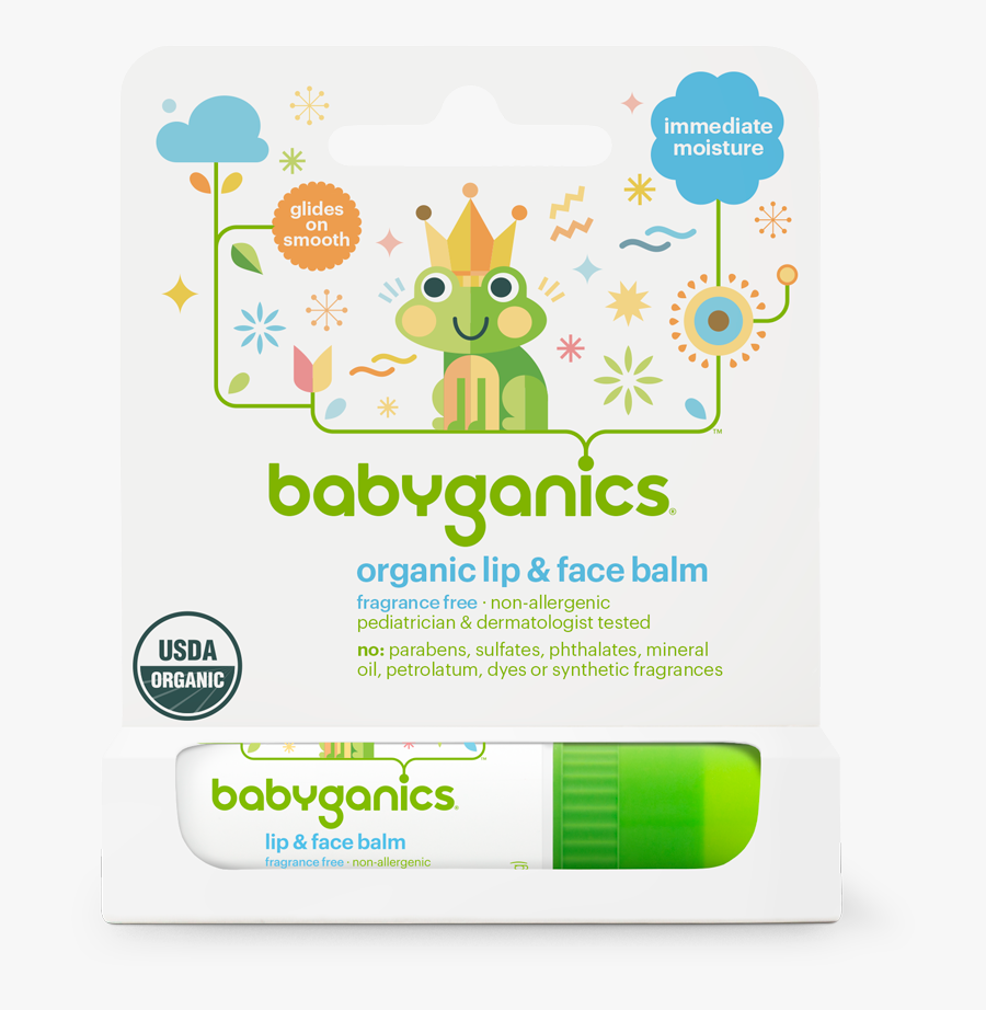 Bg Lip Face Balm Box 025oz - Babyganics Lip Balm, Transparent Clipart