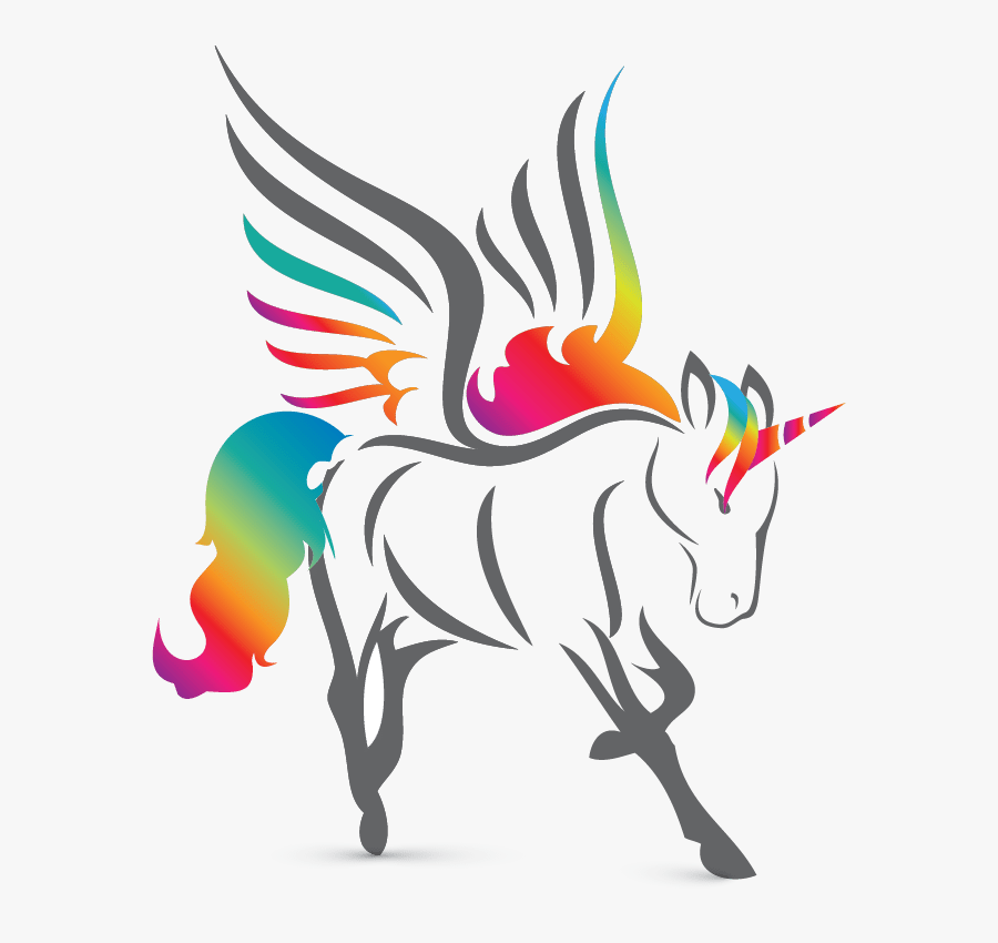 Online Maker Free Templates Horse Logos - Unicorn Logo Png, Transparent Clipart