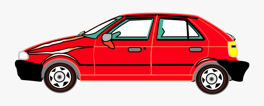 Car Ride Race Tuning Wheels Tires Red Cool - Car Clip Art, Transparent Clipart