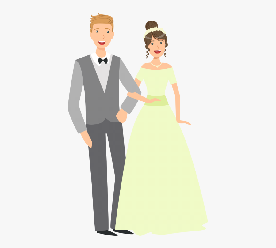 Wedding Couple Vector Png Bridegroom Free Transparent Clipart