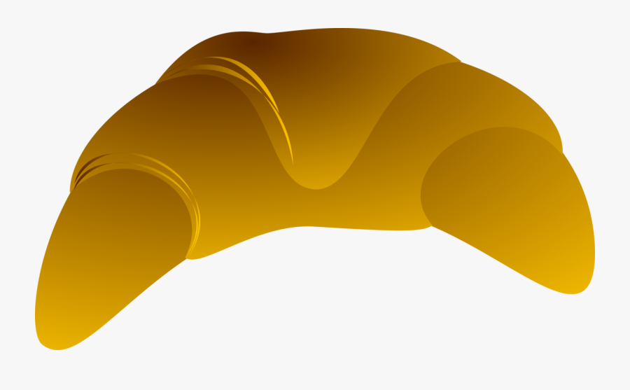 Angle,yellow,croissant - Bakery Transparent Bread Icon, Transparent Clipart