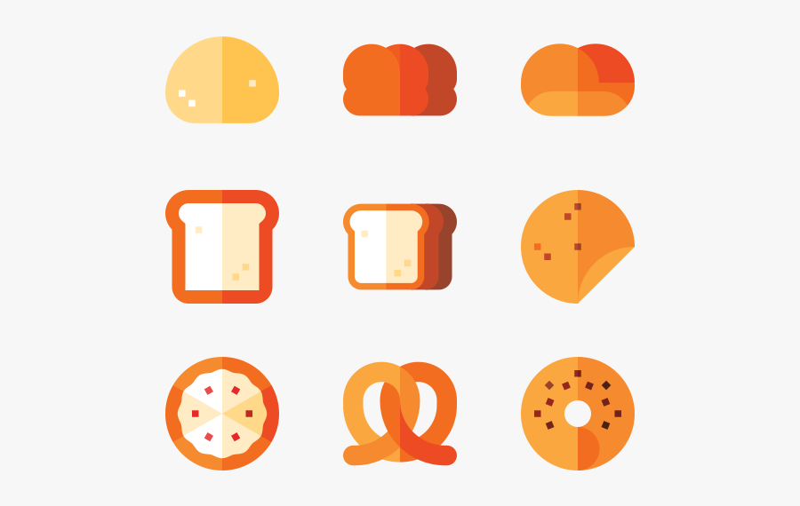 Bread Icon Png, Transparent Clipart