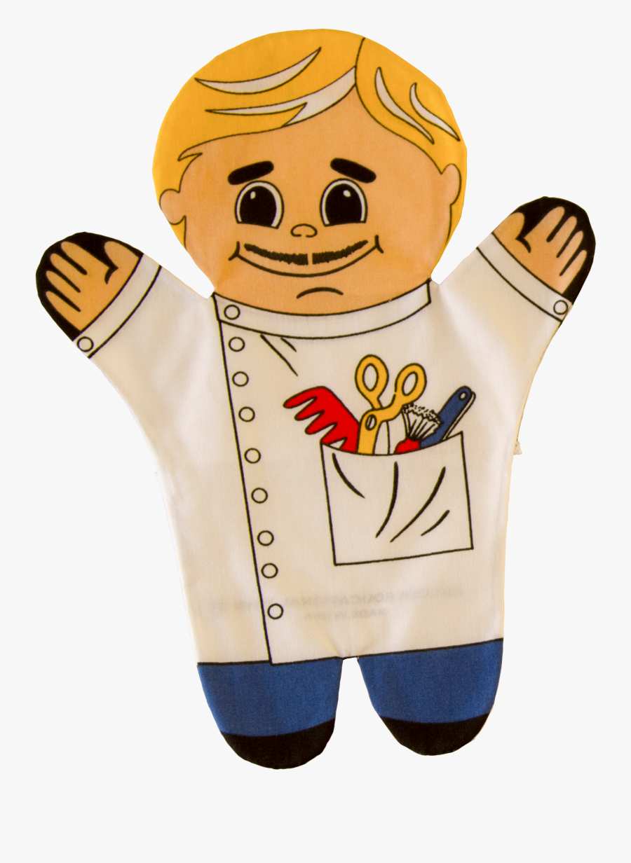 Barber Puppet Front Clipart , Png Download - Barber Puppet, Transparent Clipart