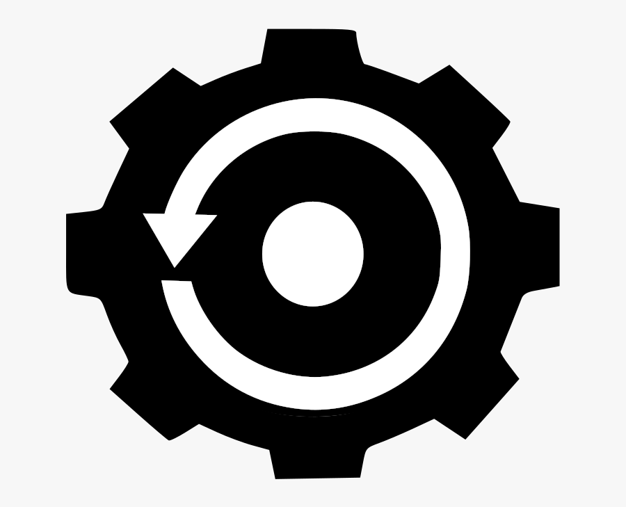 Free Download Gear Silhouette Vector Clipart Gear - Pup Cba Logo Png, Transparent Clipart