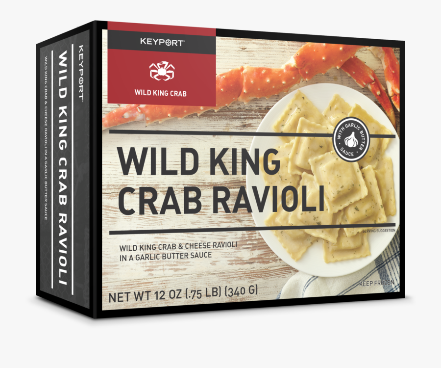 Keyport Wild King Crab Ravioli - Cracker, Transparent Clipart