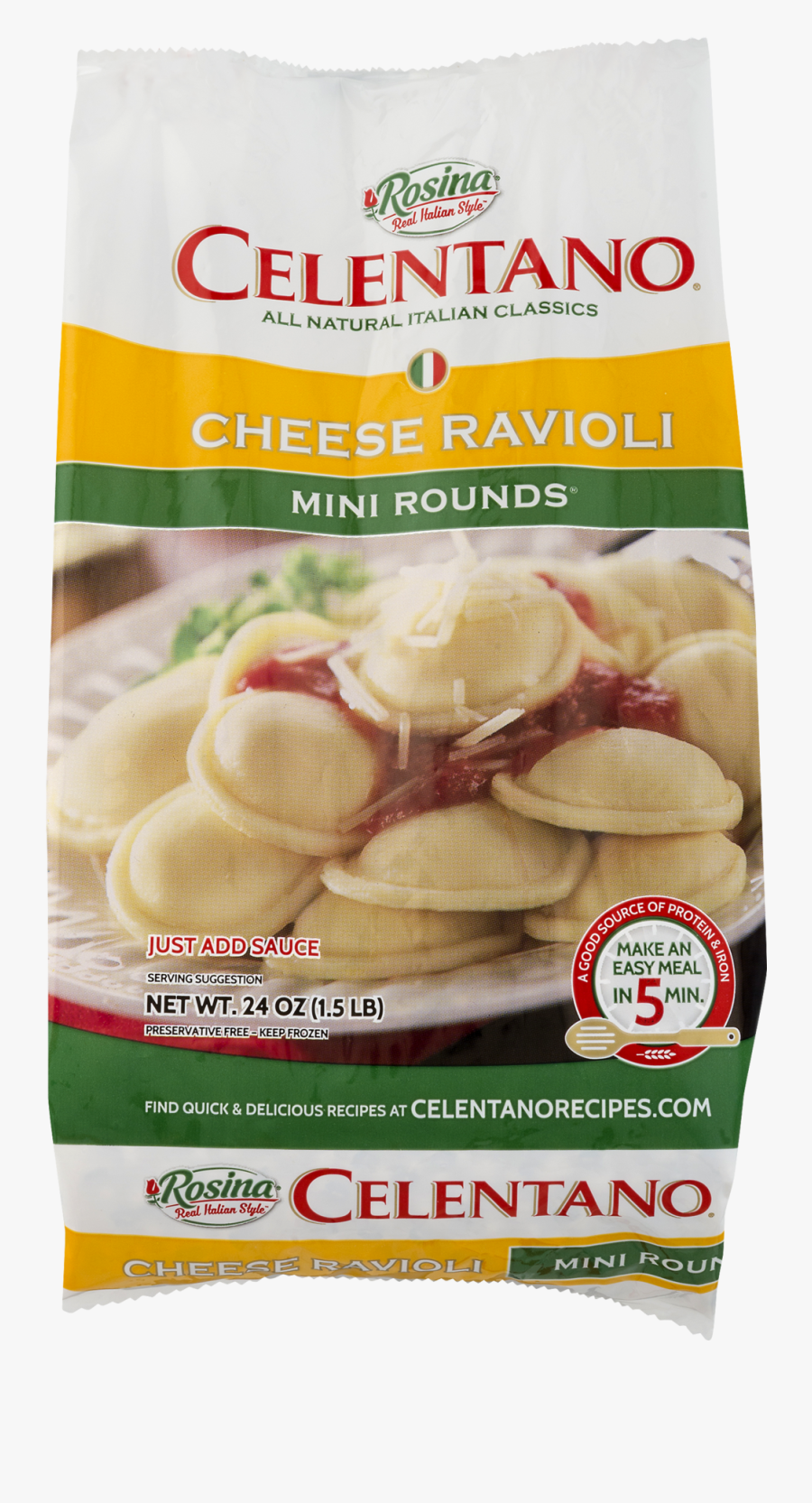 Transparent Ravioli Png - Celentano Cheese Ravioli, Transparent Clipart