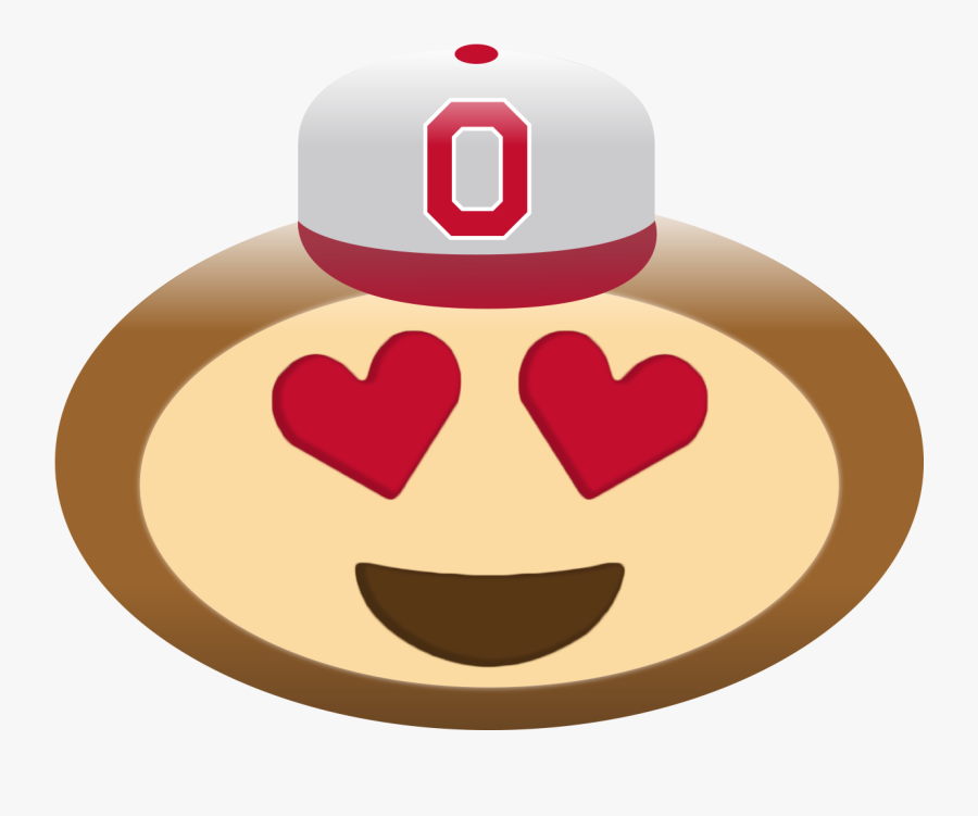 Clip Art Emojis Eleven Warriors Or - Ohio State Emoji, Transparent Clipart