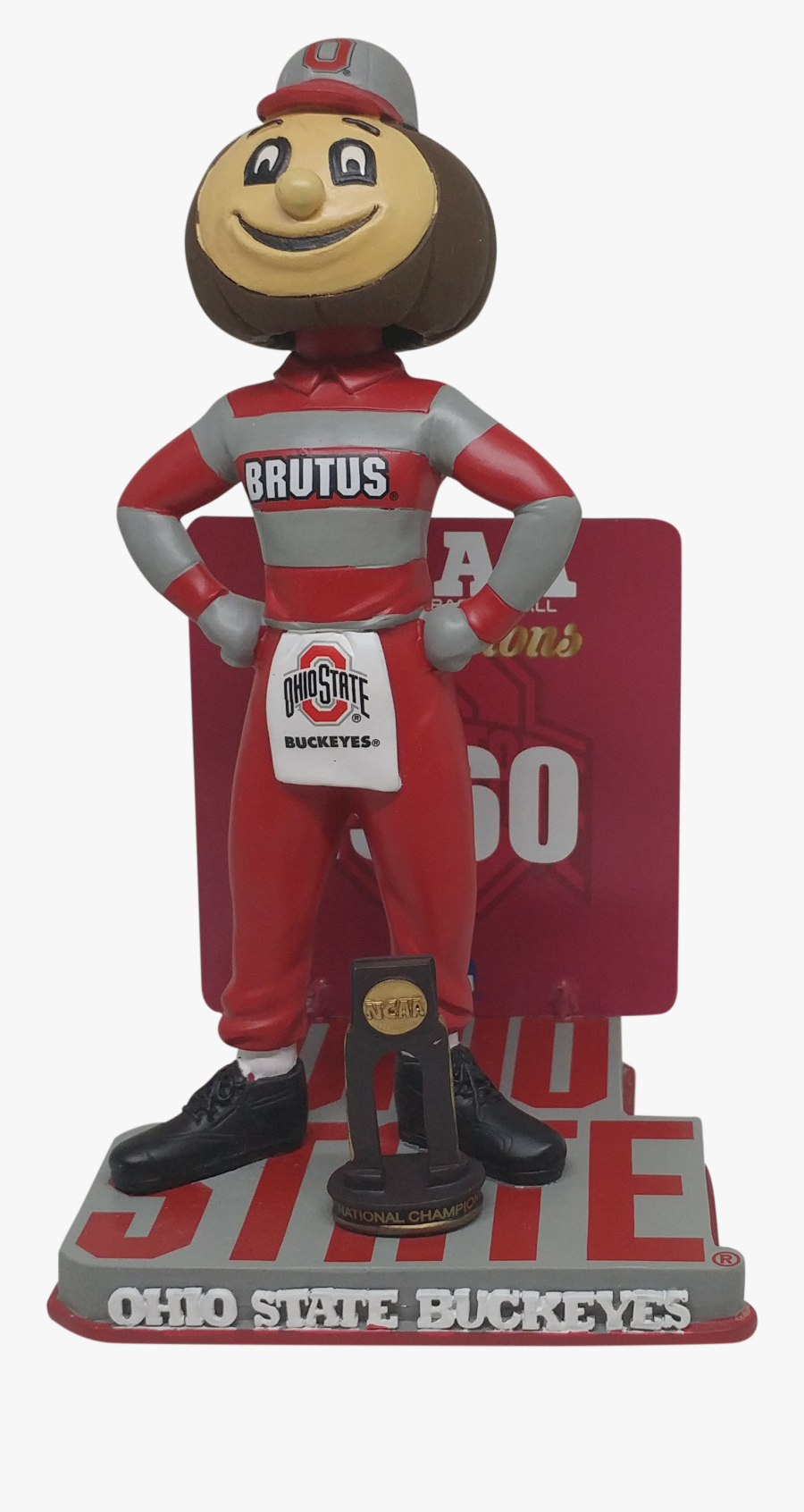 Transparent Brutus Buckeye Png - Figurine, Transparent Clipart