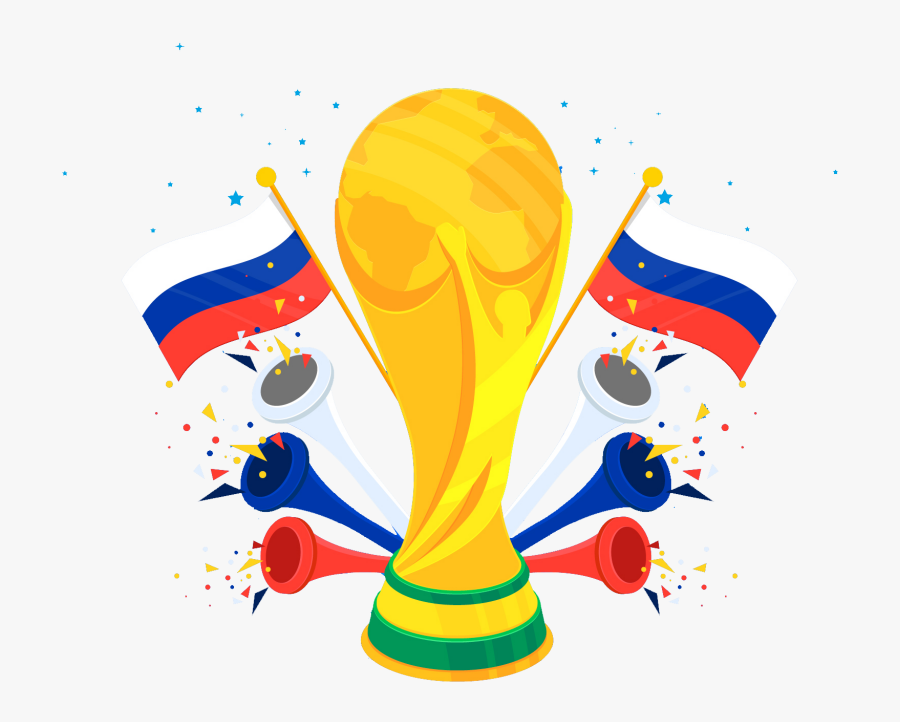 Football Cup Png - World Cup 2018 Trophy Vector, Transparent Clipart
