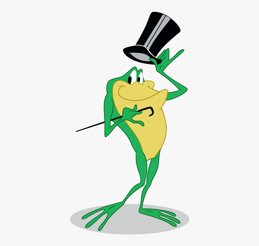 Clip Art Frog Cartoon Characters - Looney Tunes Frog, Transparent Clipart