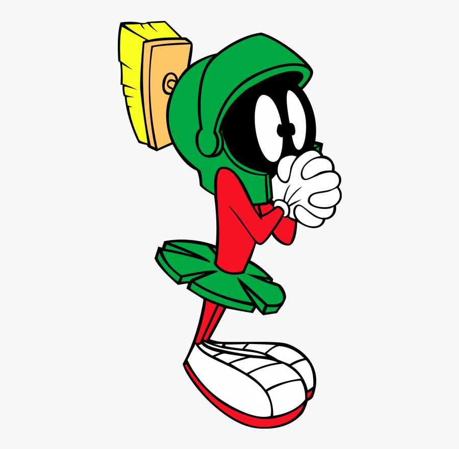 Marvin The Martian Clip Art Looney Tunes Vector Graphics - Marvin The Martian Png, Transparent Clipart