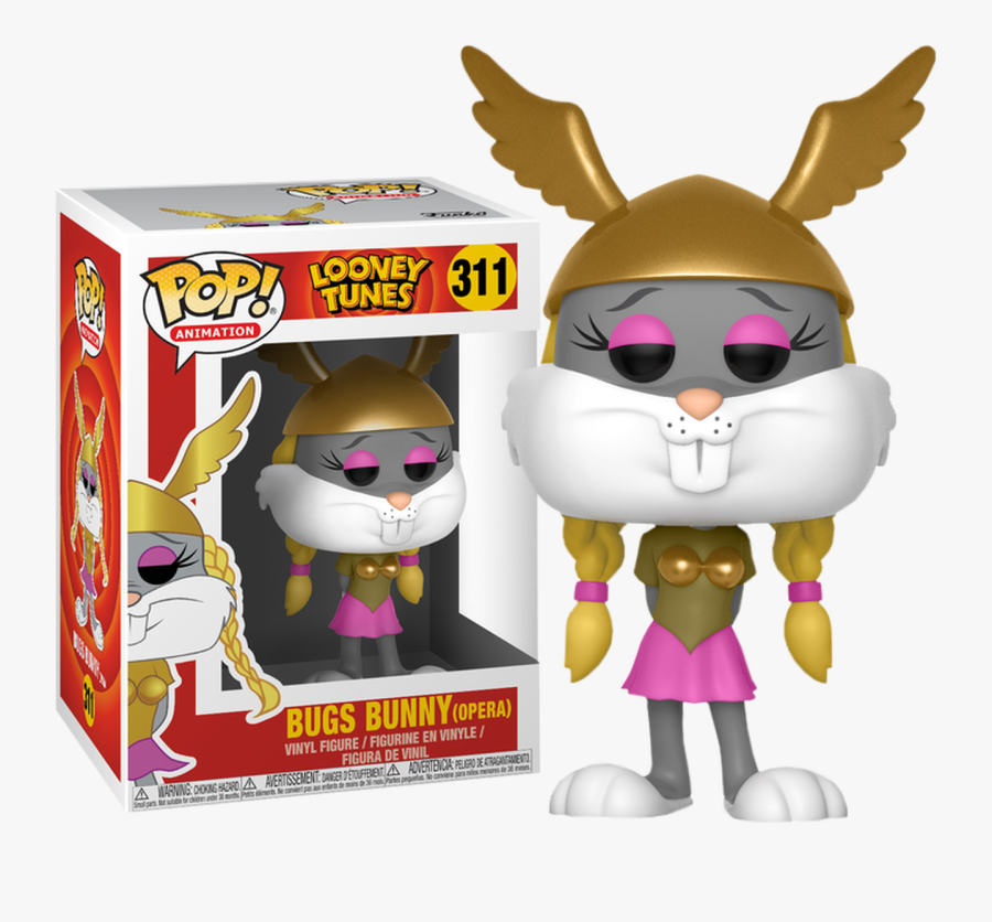Bugs Bunny Opera Pop Vinyl Figure - Funko Pop Looney Tunes, Transparent Clipart
