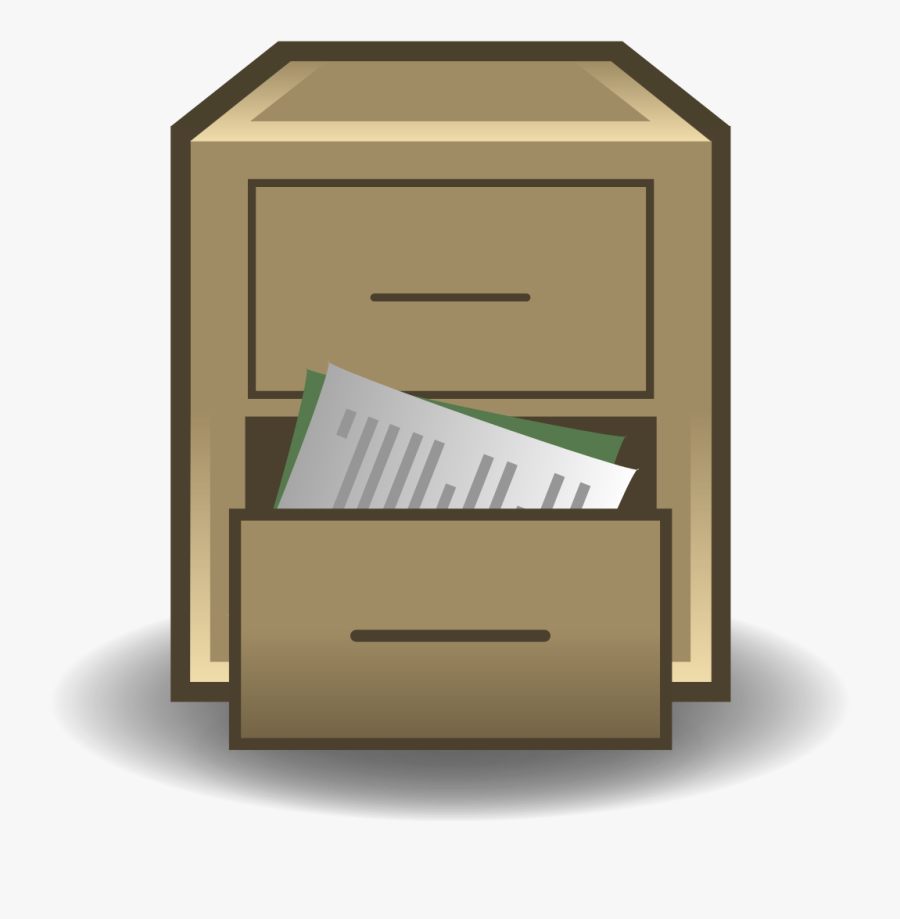 File Cabinet Png, Transparent Clipart