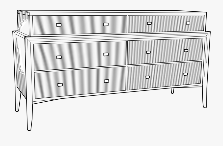 Drawer Clipart Free For Download - Mueble Para Para Colorear Png, Transparent Clipart