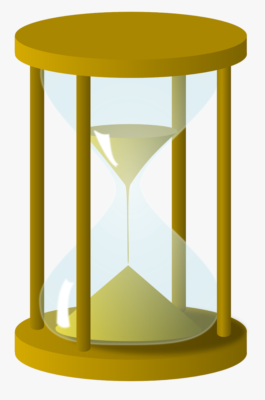 Clipart Hourglass Gif Animation - Png Hourglass Animated Gif, Transparent Clipart
