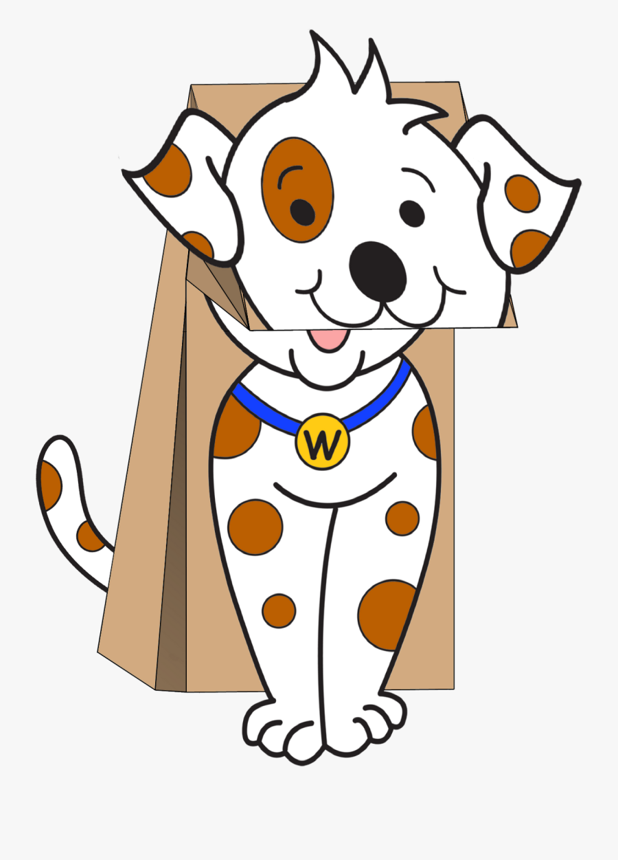 Dog Paper Bag Puppet Templates - Free Dog Paper Bag Puppet Templates, Transparent Clipart