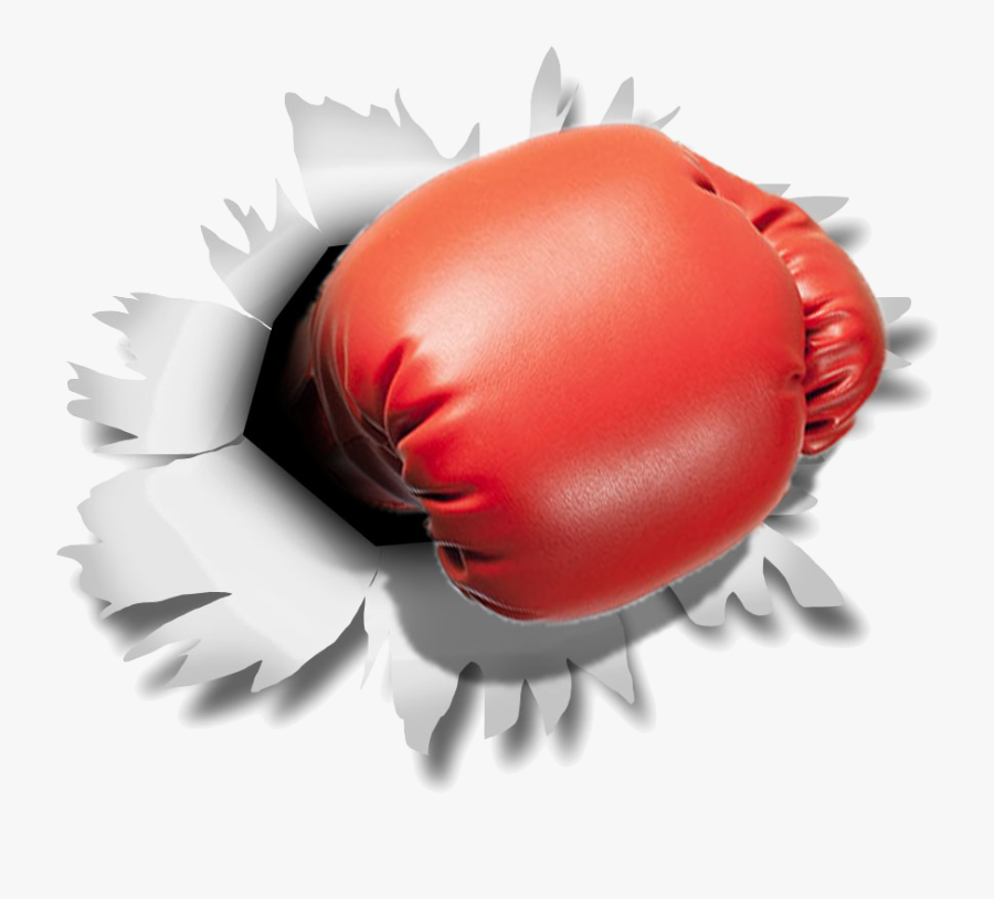 Boxing Glove Punching & Training Bags - Boxing Glove Punch Png, Transparent Clipart