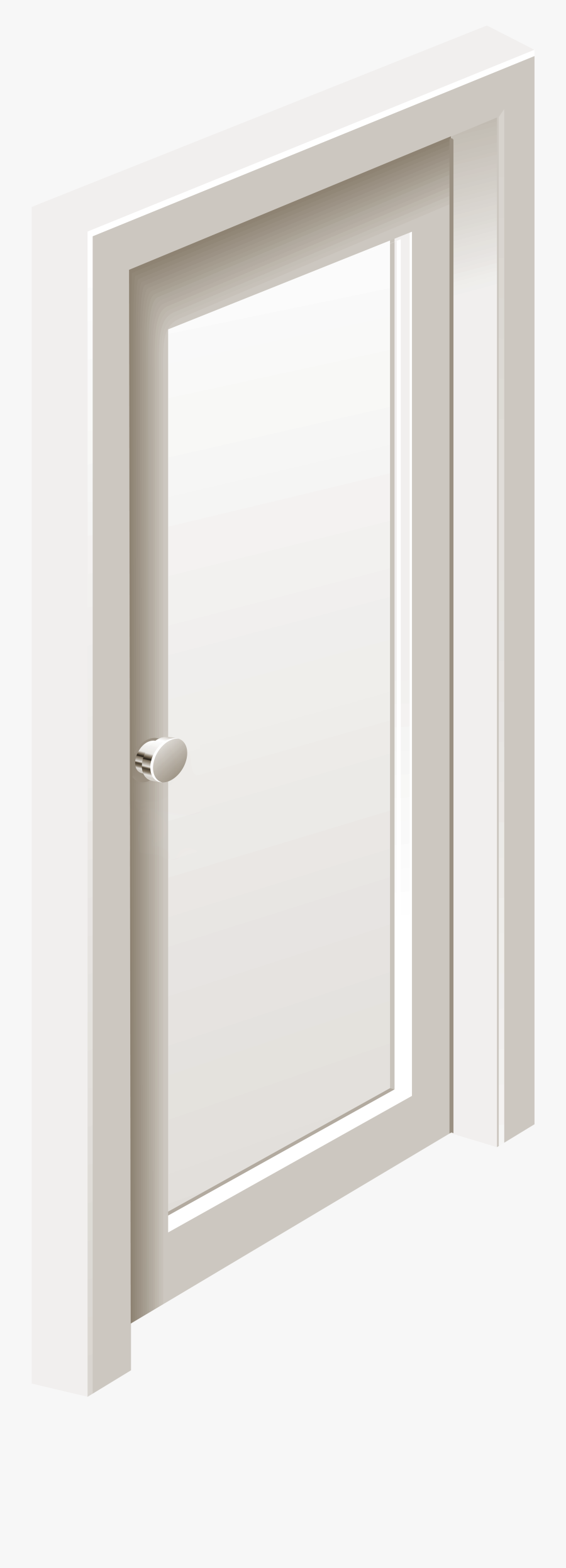 White Door Png Clip Art - Column, Transparent Clipart