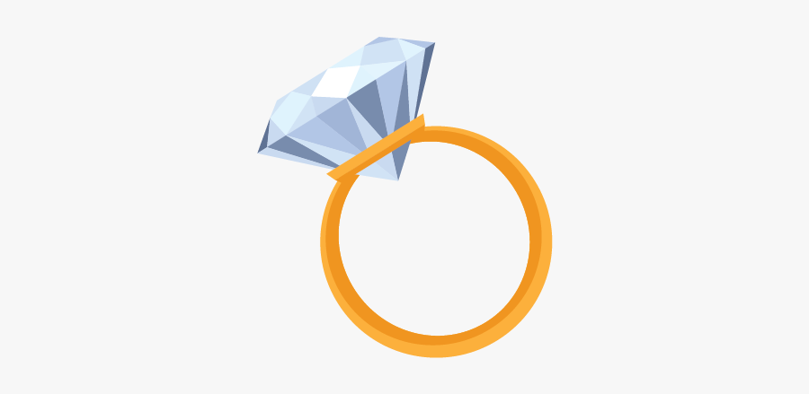 Ring Diamond Icon Png Image High Quality Clipart - Ring, Transparent Clipart