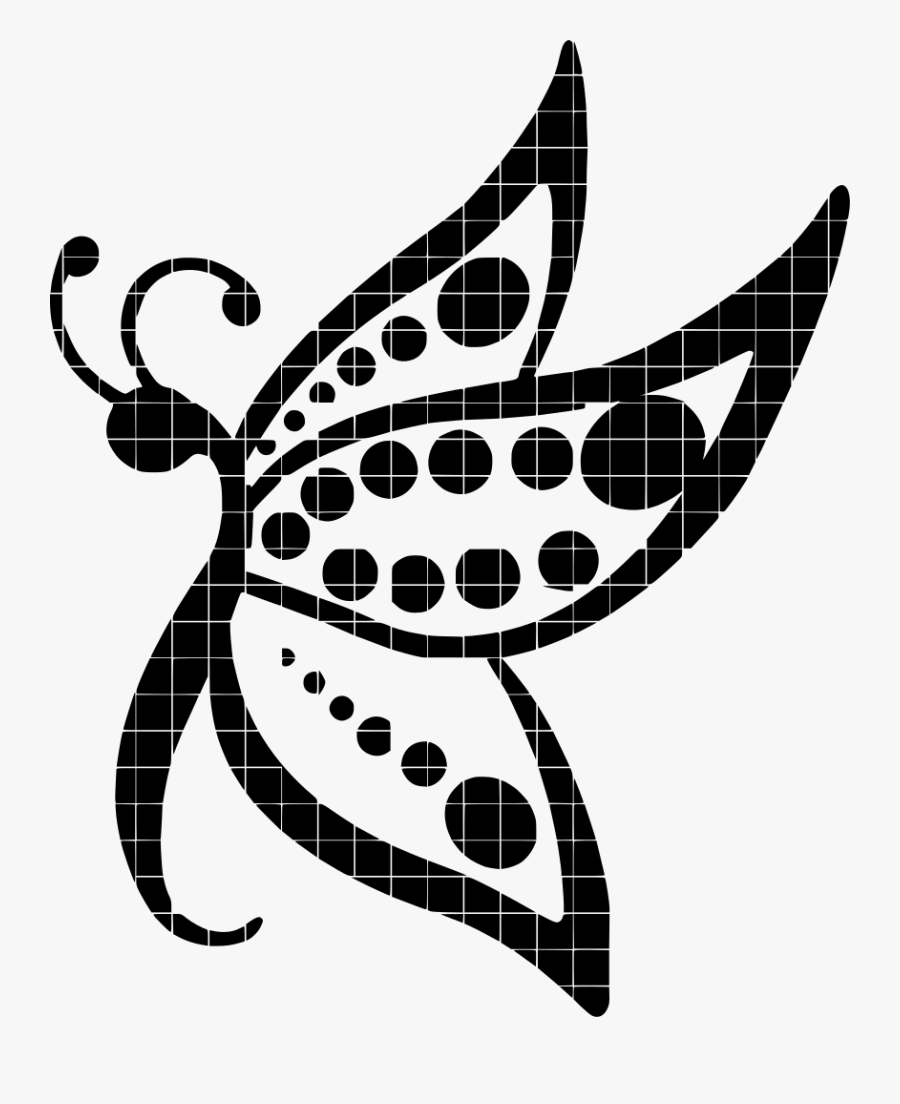 Transparent Cuadricula Png - Butterfly Png Red Clipart, Transparent Clipart