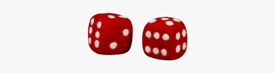 Clipart Library Stock Pair Of Felted Wool - Dice Game, Transparent Clipart