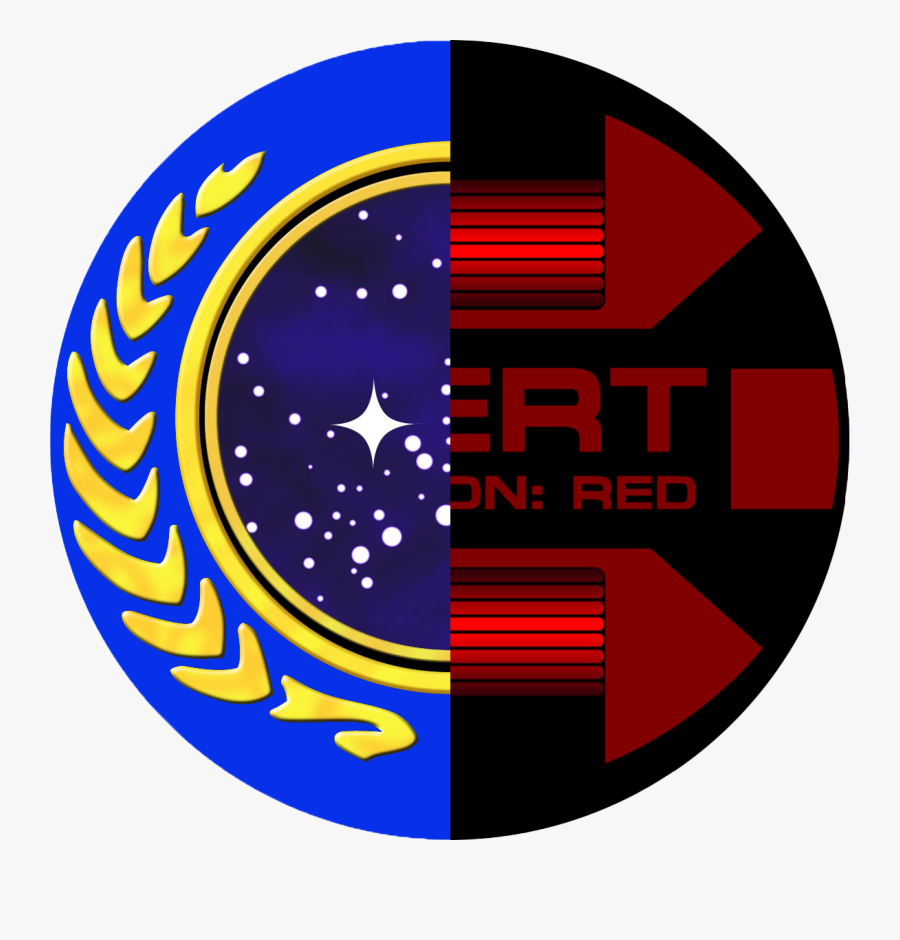 Star Trek Button Badge, Transparent Clipart