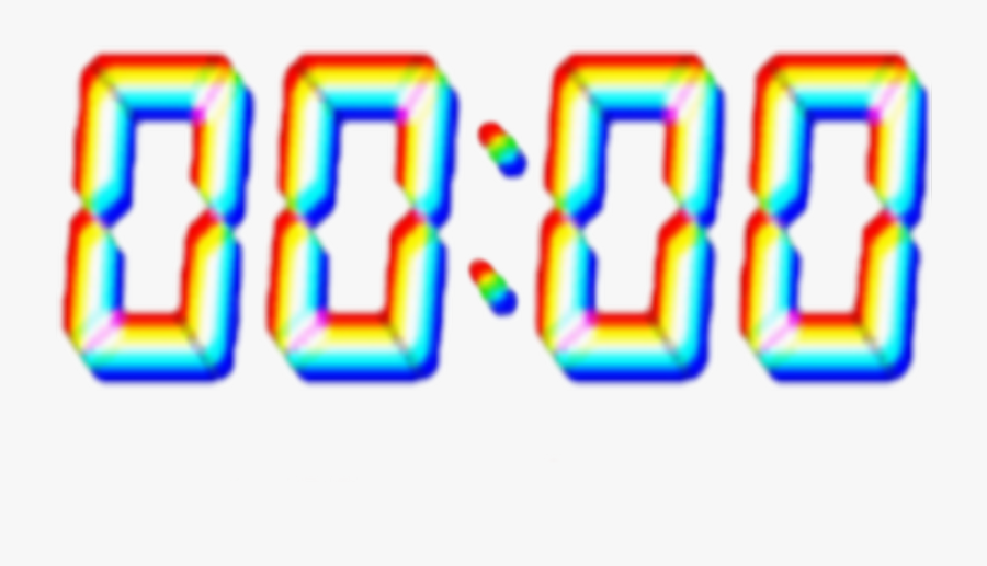 #aesthetic #time #clock #zero #1111 #text #3d - Miss Him 00 00, Transparent Clipart