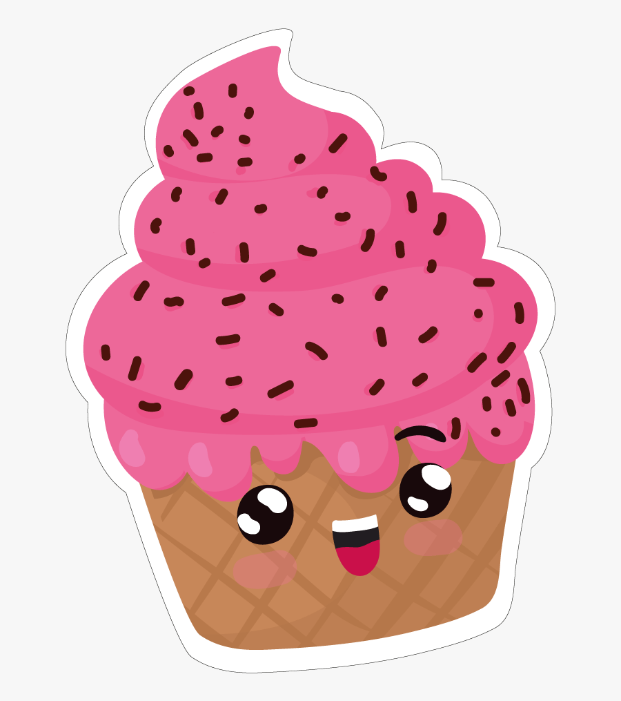 Good Morning Cupcake Messages, Transparent Clipart