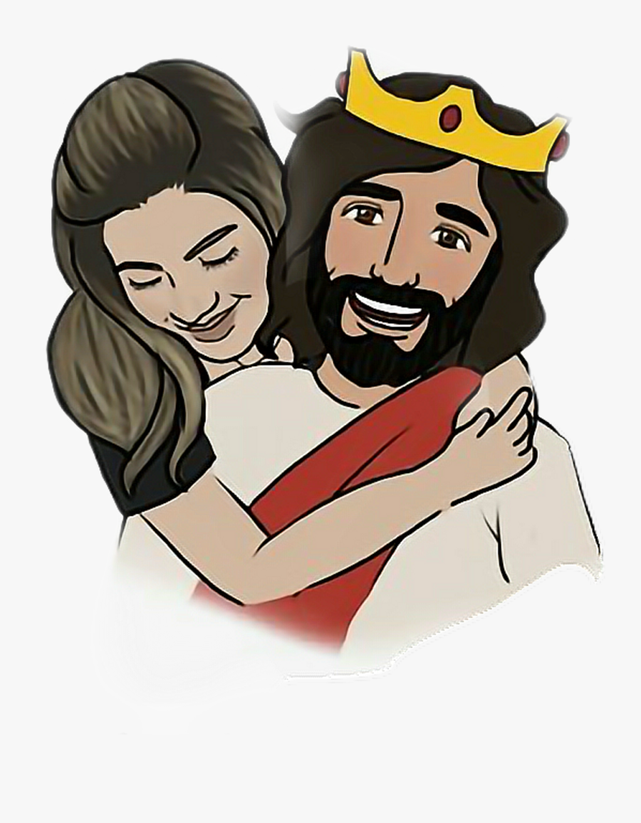 Jesus E Eu Desenho Clipart , Png Download - Jesus I Love You Desenho, Transparent Clipart