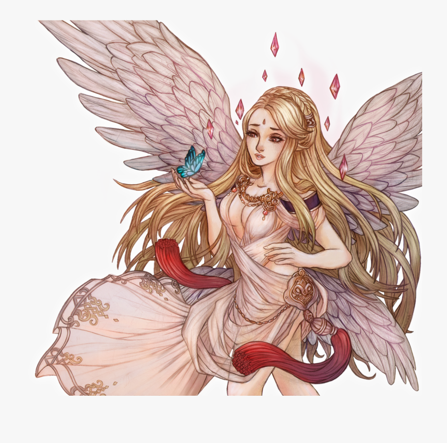Transparent Goddess Png - Laima Tree Of Savior, Transparent Clipart