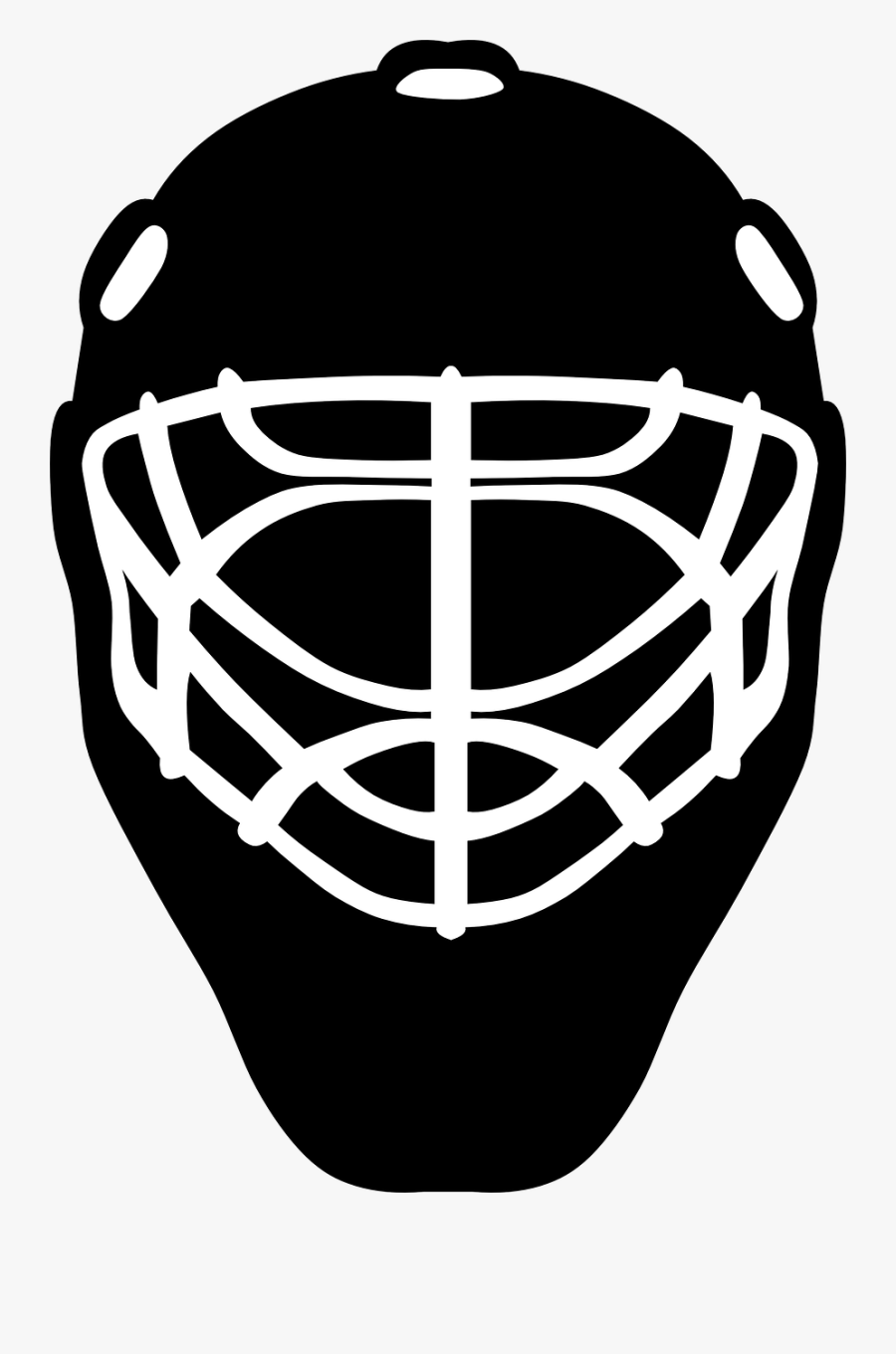 Helmet, Mask, Goalie, Ice Hockey, Hockey, Sports - Hockey Goalie Masks Clipart, Transparent Clipart