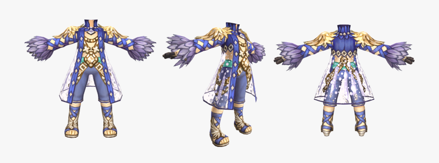 Transparent Female Stick Figure Png - Nicopolis Guard Costume Tree Of Savior, Transparent Clipart