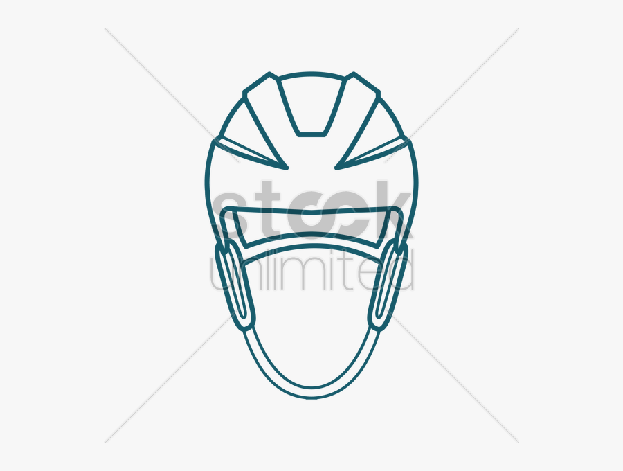 Hockey Helmet Vector Image - Hockey Helmet Clipart, Transparent Clipart