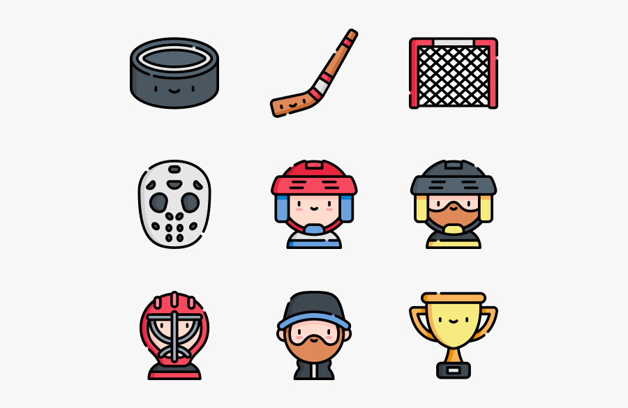 Hockey, Transparent Clipart