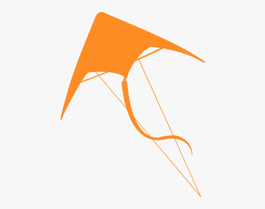 Воздушный Змей Силуэт, Transparent Clipart