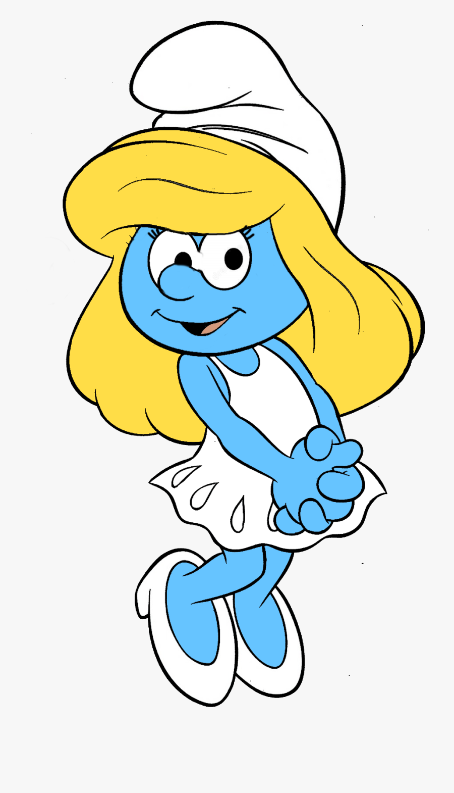 Smurfette The Temptress - Smurfette Clipart Png, Transparent Clipart