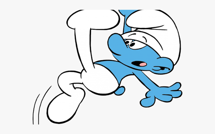 Smurf Clipart - Clumsy Smurf, Transparent Clipart