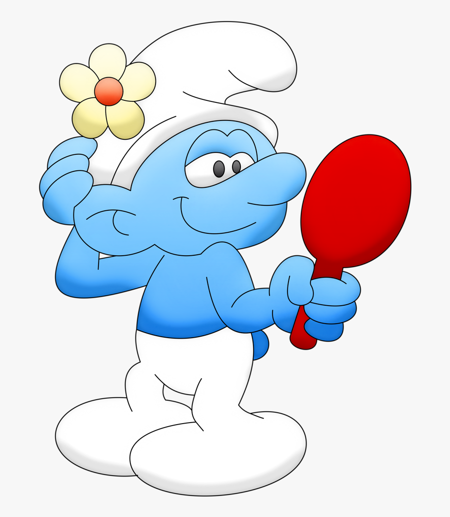 Co Smurfs Smurf Vaidoso - Cartoon Characters Smurfs, Transparent Clipart