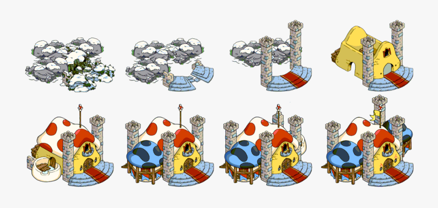 King Smurf By Peyo - Smurf Village Wonder, Transparent Clipart