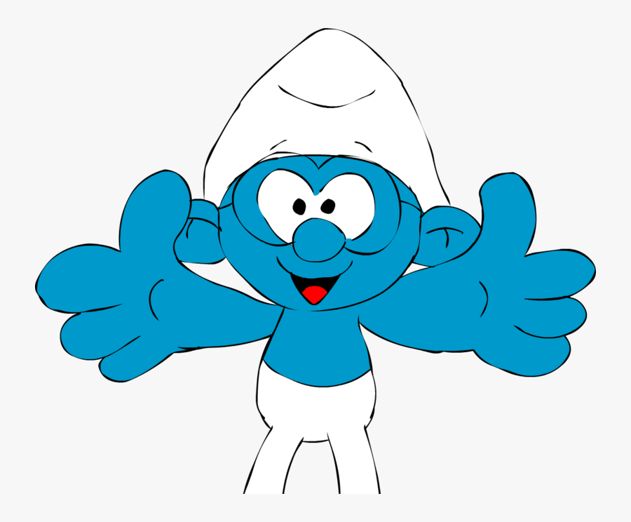 Png Smurf Cartoon, Transparent Clipart
