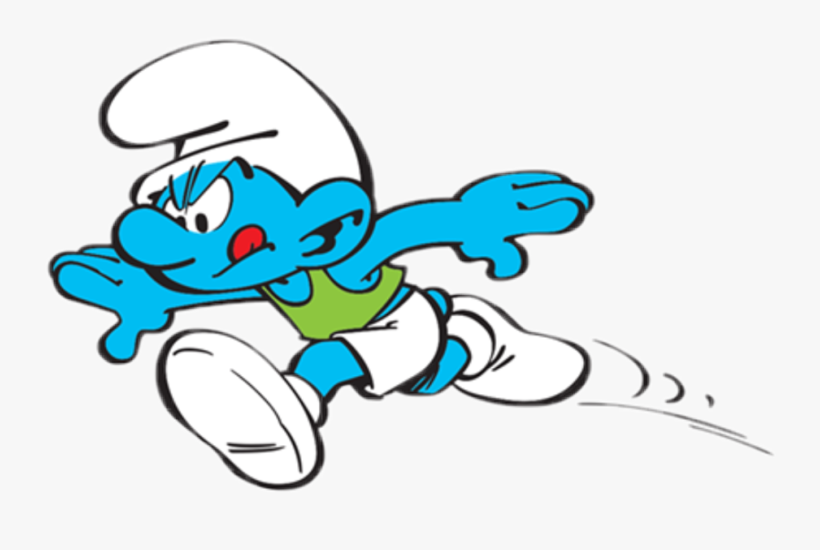 Smurfs Line Sticker, Transparent Clipart