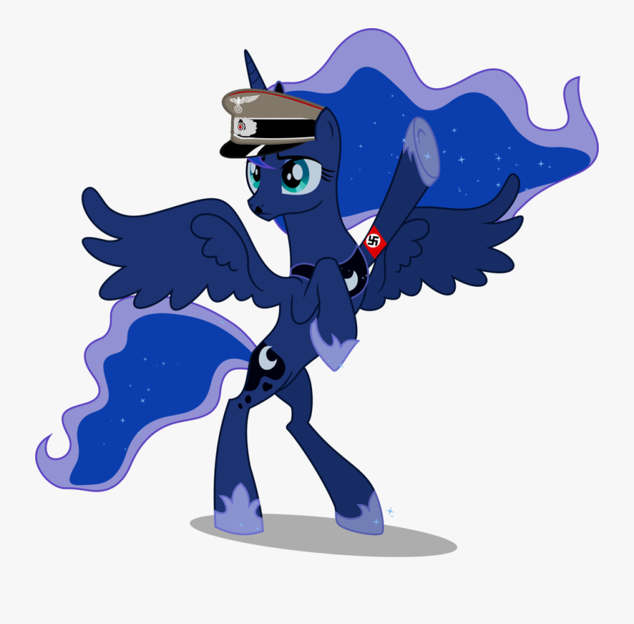 Nazi Armband Transparent Png - Mlp Luna Looking Up, Transparent Clipart
