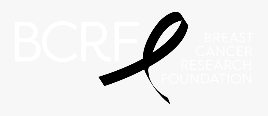 Breast Cancer Research Foundation Logo Black And White, Transparent Clipart