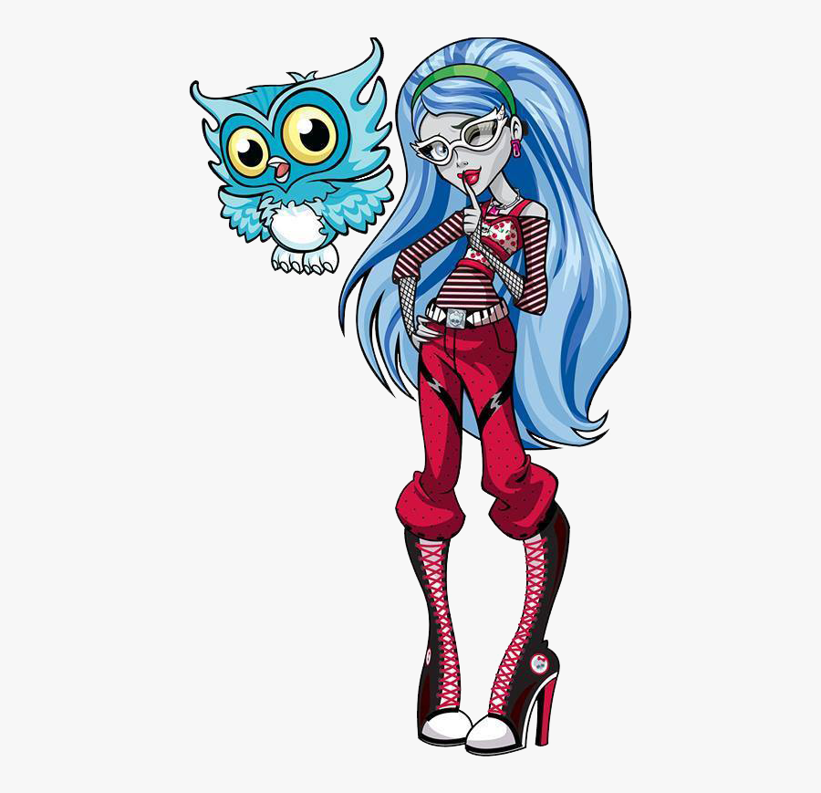 Transparent Waiter Cliparts - Monster High Ghoulia Yelps Png, Transparent Clipart
